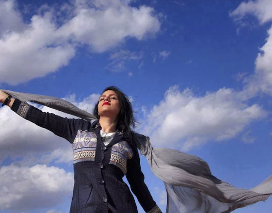 Iranian Women Are Posting Pics With Their Hair Flying Free In Protest Of Strict Hijab Laws - “It’s an amazing feeling when wind tangles your hair under the blue sky.”