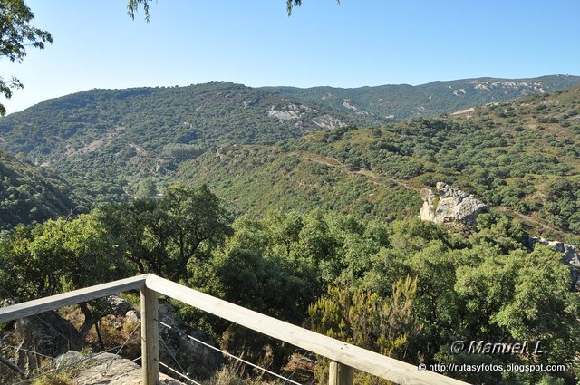 Miradores de Jimena y Vereda Encubierta