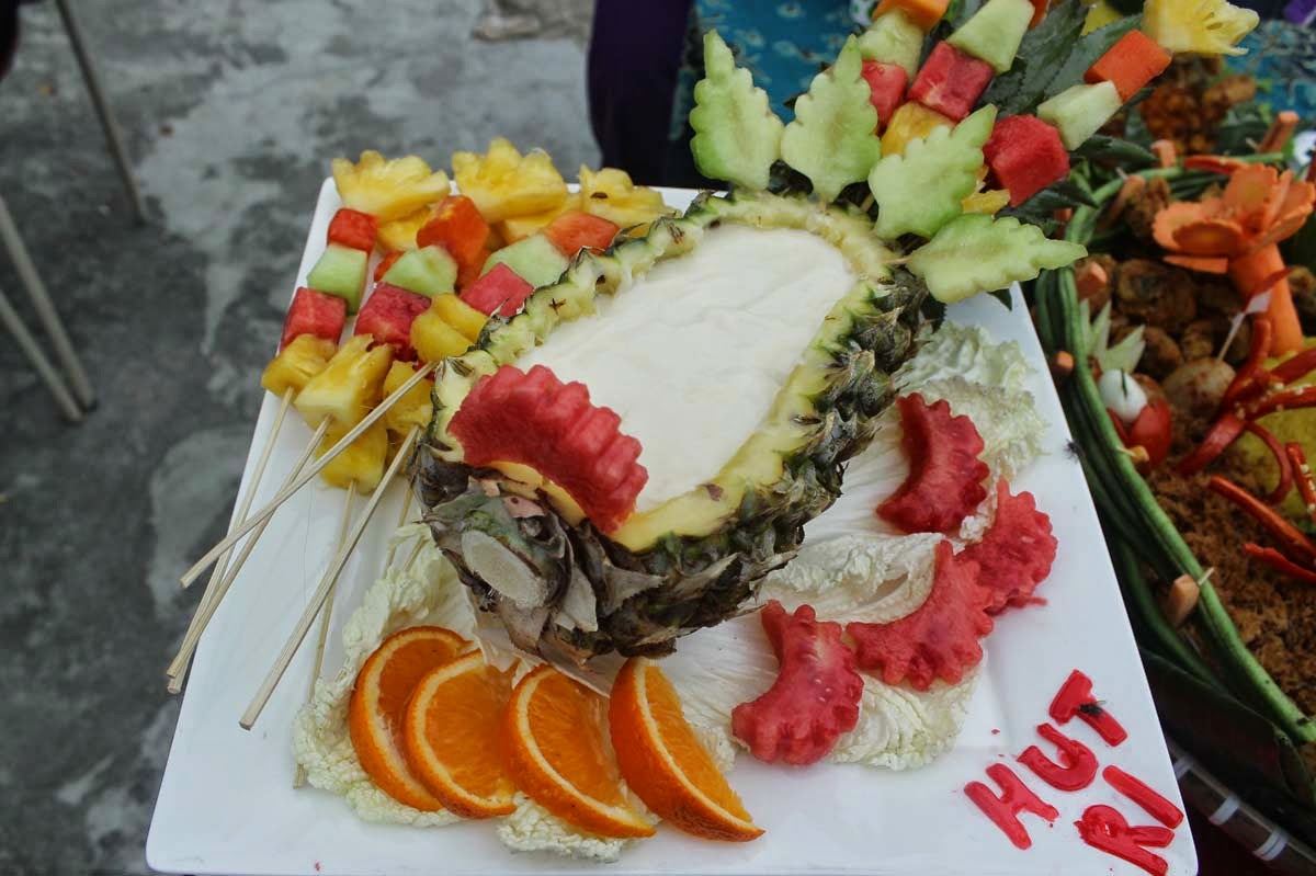 The Absurd Blog Kreasi Hiasan  Tumpeng dan Hidangan 