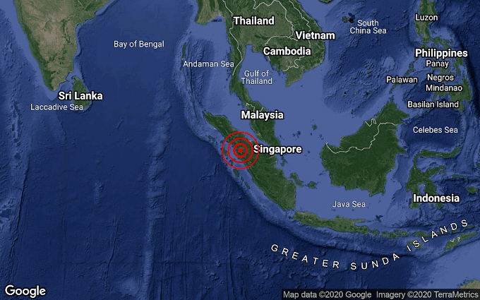 Putrajaya digegar gempa bumi Indonesia 5.2 skala Ritcher