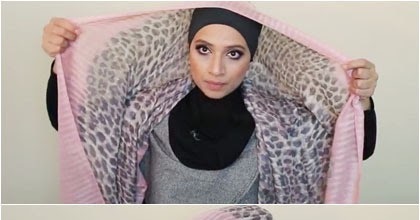 Tutorial Hijab Pashmina Wanita Berkacamata