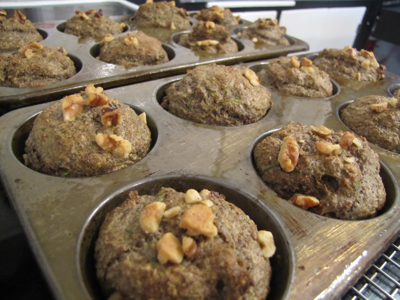 Low-Carb Zucchini Muffins ~ Faithfulness Farm