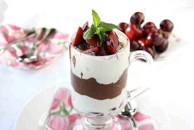 Cherry & Nutella Ice Cream Sundae Recipe