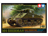 Tamiya 1/48 U.S. MEDIUM TANK M4 SHERMAN (32505) Color Guide & Paint Conversion Chart