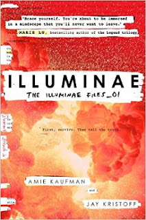 Illuminae by Amie Kaufman and Jay Kristoff book one in the Illuminae Files sci-fi