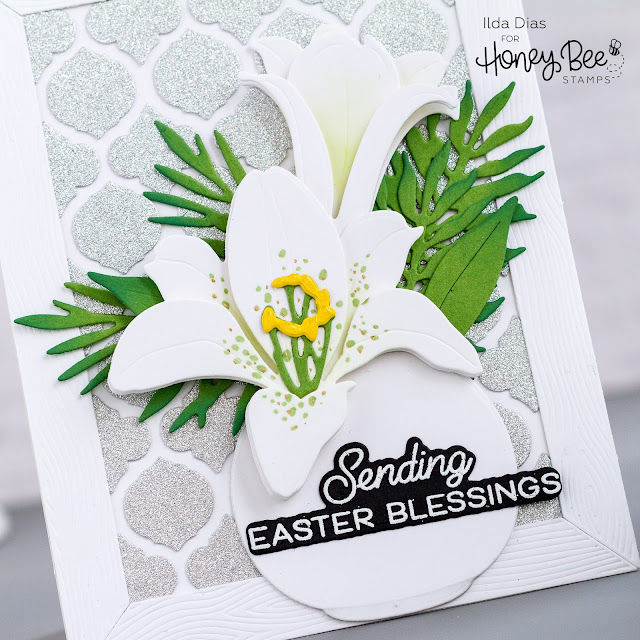 Quatrefoil Cover Plates,Easter Lily Dies,Honey Bee Stamps,Spring Bliss,sneak peeks,Wood Frame,Card Making, Stamping, Die Cutting, handmade card, ilovedoingallthingscrafty, Stamps, how to,