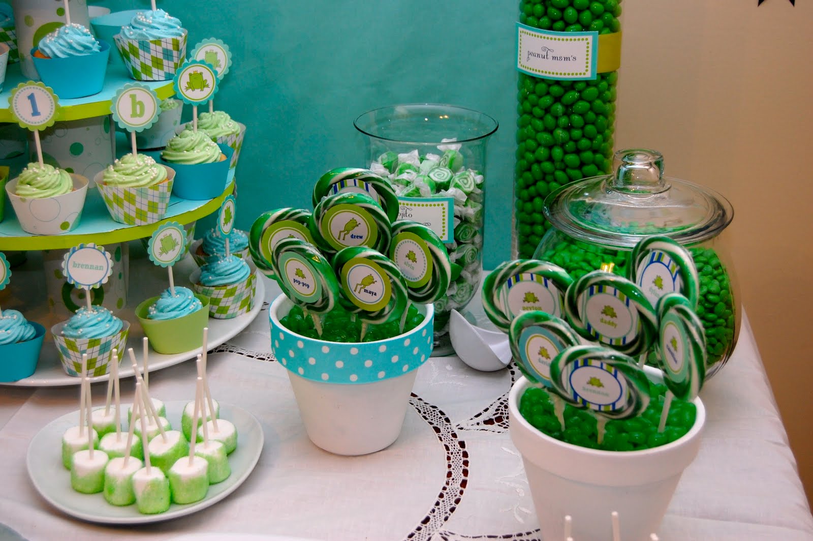 flower cupcakes, Wedding Candy