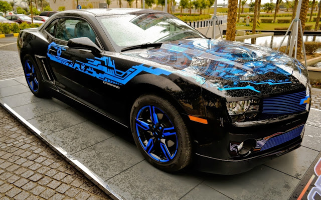 Chevrolet Camaro Negro Tuning Car