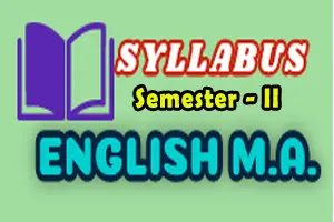Eng.(M.A.), Sem-II | BURDWAN UNIVERSITY