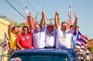  Governador Carlos Brandão é ovacionado em sua primeira carreata rumo à reeleição