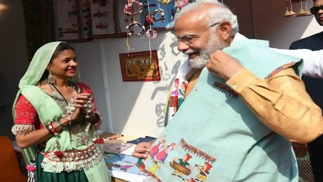 MP News: आदिवासी बेटी की कला की दिल्ली में प्रधानमंत्री मोदी ने की प्रशंसा