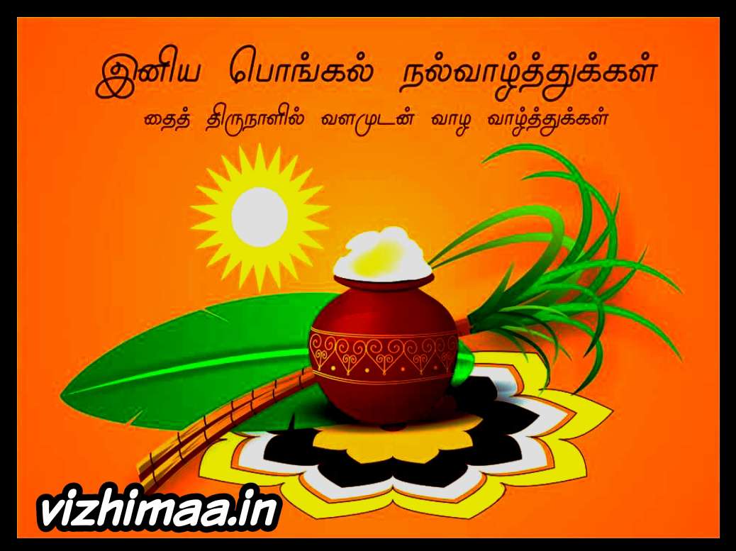 Pongal Wishes images in Tamil