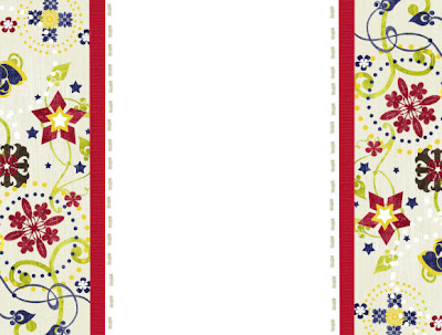 Patriotic Flower Free Blog Background