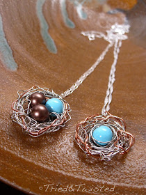 DIY Bird Nest Necklace: Tried&Twisted