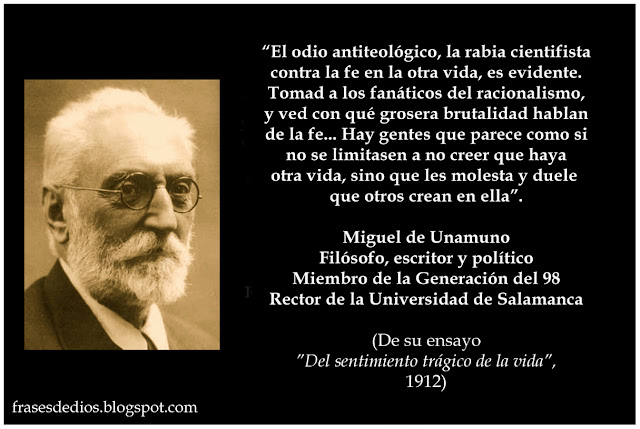 frases ciencia y dios unamuno