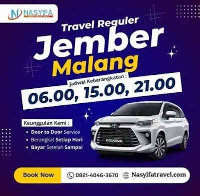 Travel Reguler Jember–Malang Murah & Praktis 2025 – Nasyifa Travel