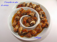 Caracoles en salsa de cerveza