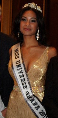 miss universe ghana 2011 winner yayra erica nego