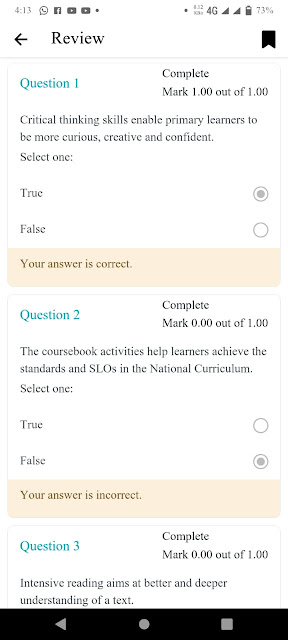 EaSTE Qaed 2023 Module 2 Unit 1 Solved Quiz