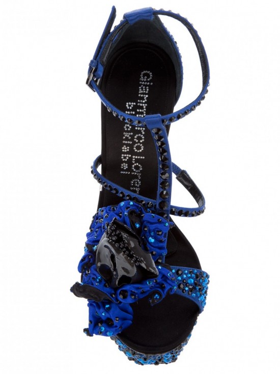 Luxury High Heel Sandal With Crystal !