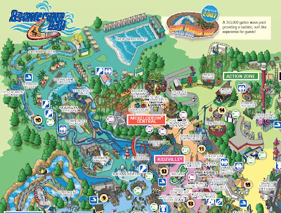 six flags great america park map. six flags great america park