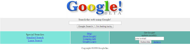 google 2 december 1998 