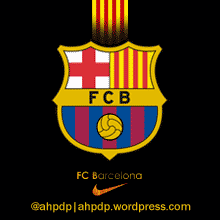 Animasi dp bbm bergerak sepak bola klub barcelona / barca 