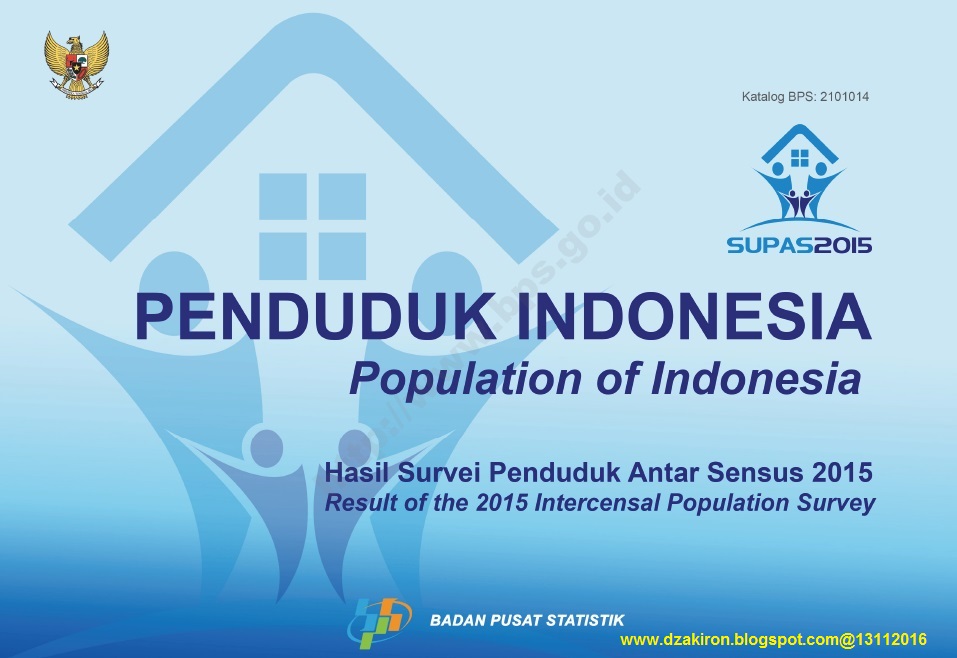 Jumlah Penduduk Indonesia Tahun 2015 - Dzakiron Inside