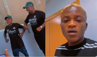 Singer, Portable Brags as he Bags N50m Endorsement deal with Obi Cubana(Video)