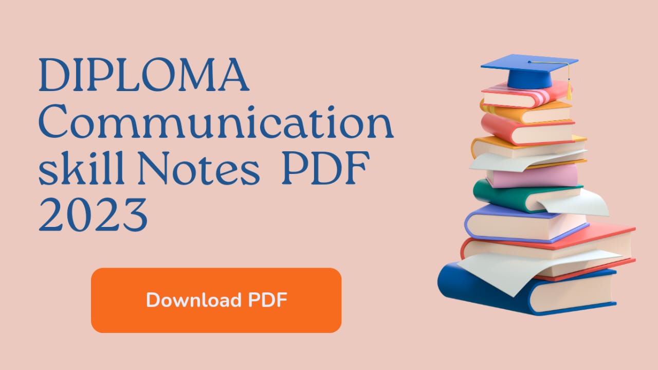 Communication Skills Notes 1st Semester Pdf Free Download