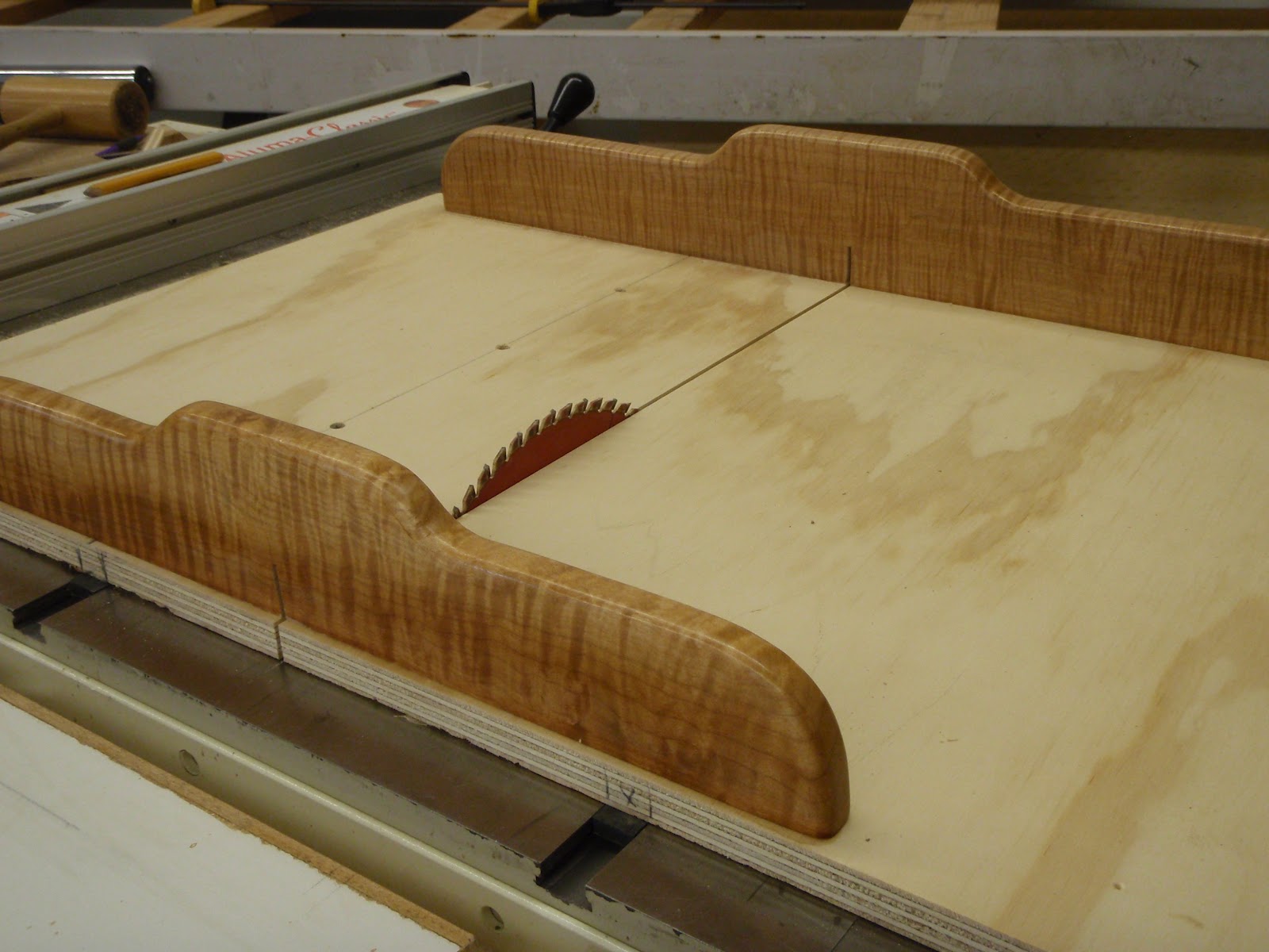  - Wood Working Photo Journal: Tiger Maple Table Saw Crosscut Sled