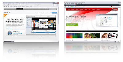 Apple Safari vs Opera