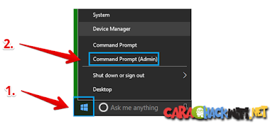 Cara Membuka CMD via Administrator di windows 10