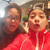 Happy New Year from f(x)'s Amber and her sister