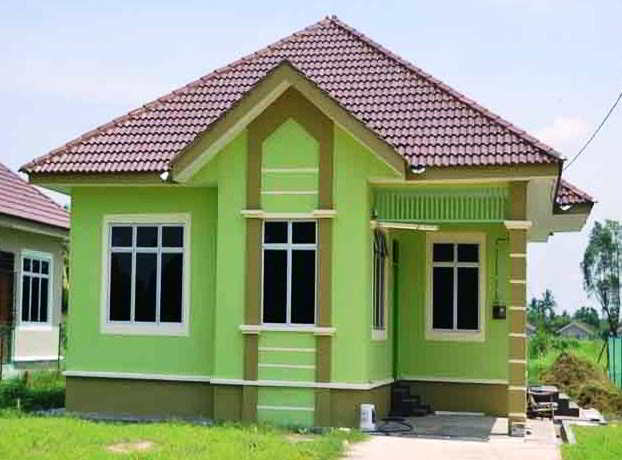  Warna  Cat Rumah  Kampung  Desainrumahid com