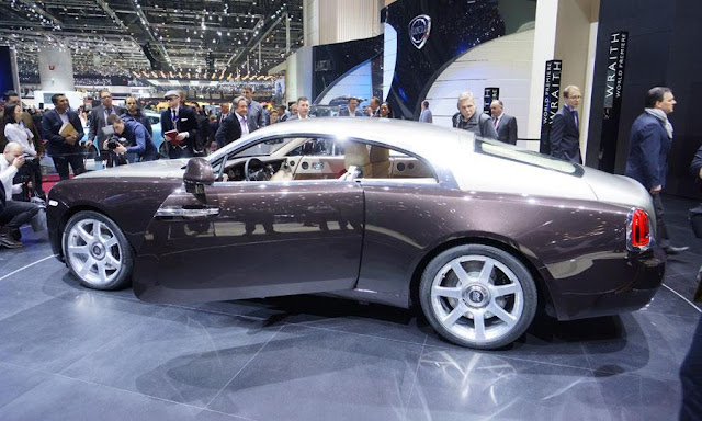 Rolls Royce Wraith Reviews 2014 side view