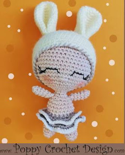 PATRON GRATIS MUÑECA CONEJO AMIGURUMI 51727