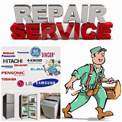 Repair mesin basuh peti ais terus ke rumah anda