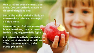 La mela più dolce alla mamma