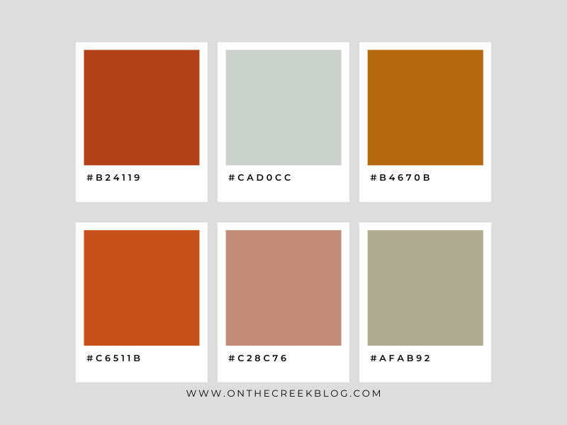 Sunset on the Savannah color palette | on the creek blog // www.onthecreekblog.com