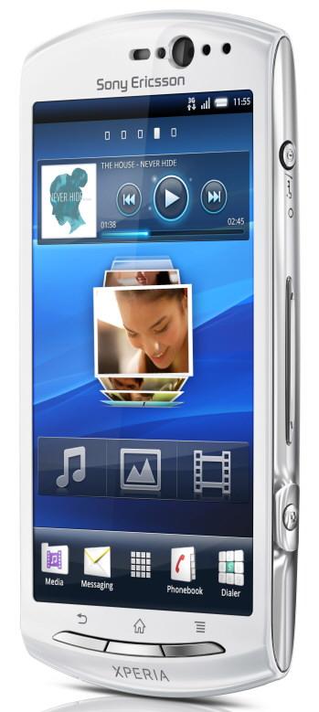 Sony Ericsson introduced the Xperia neo V smartphone