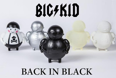 Unpainted Black Big Kid Vinyl Figure by Johnny Cupcakes