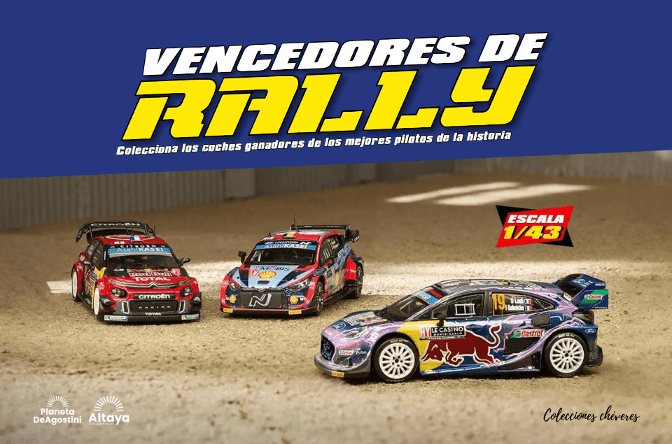 coleccion vencedores de rally 1:43 altaya españa