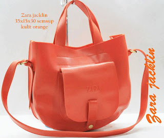 Tas Zara Terbaru Tas Zara Jacklin orange eceran harga grosir murah