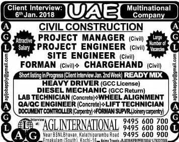 Multinational co Job Opportunities in UAE