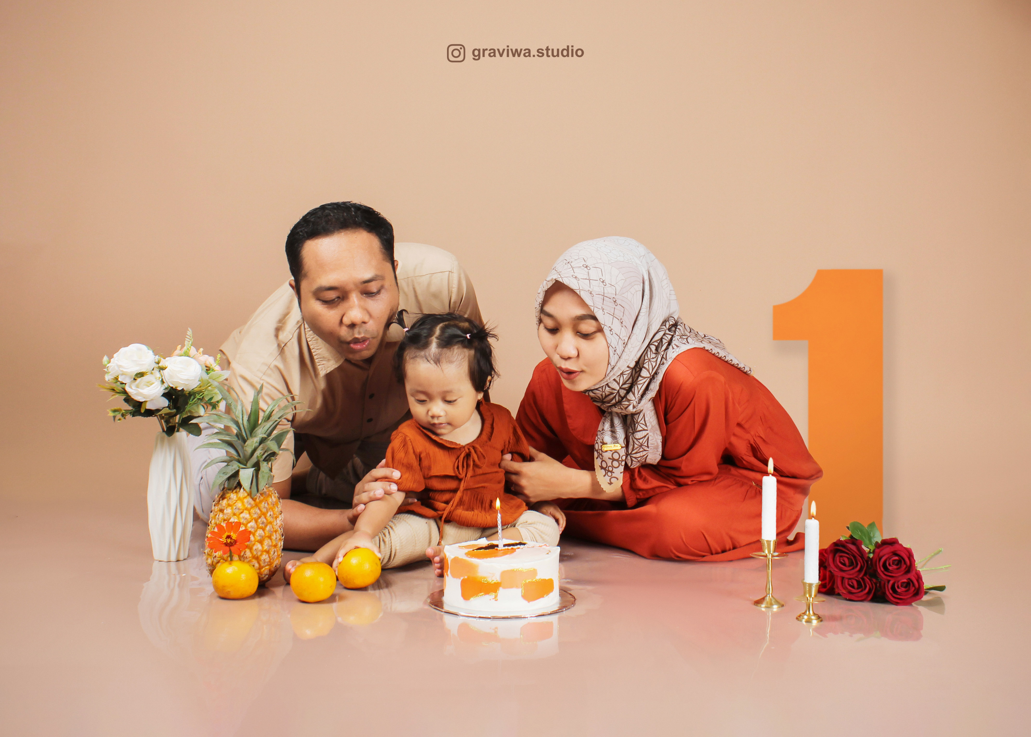 Foto Ulang Tahun Anak di Studio