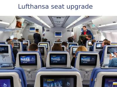 Lufthansa seat upgrade