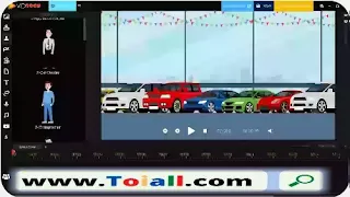 ما هي أدوات برنامج Vidtoon