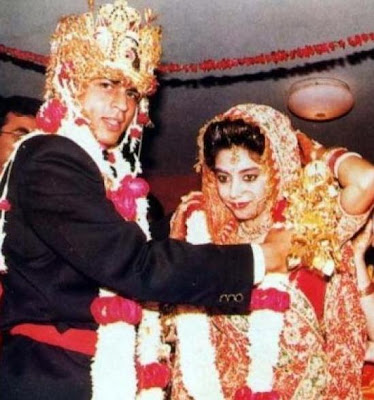 Shahrukh Khan and Gauri Wedding