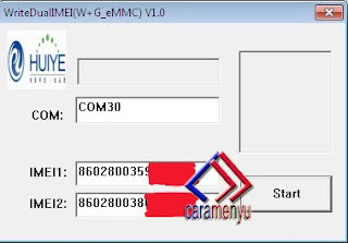 Imei Write Untuk Repair MEID / IMEI Null All Andromax QUALCOMM 